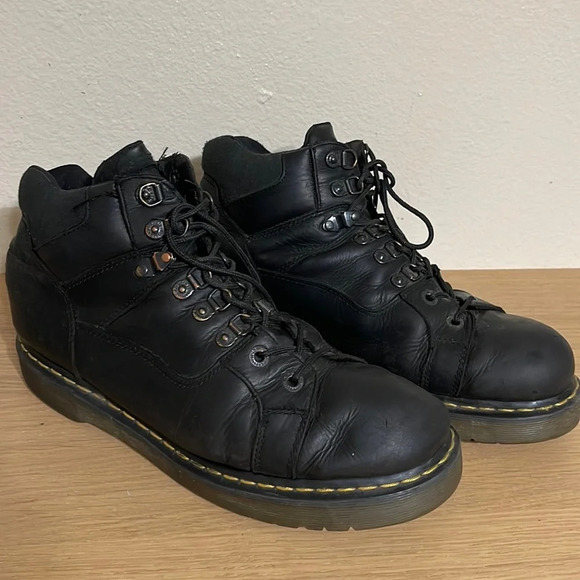 Dr Doc Martens 8699 Black Boots size 13 - Picture 1 of 16